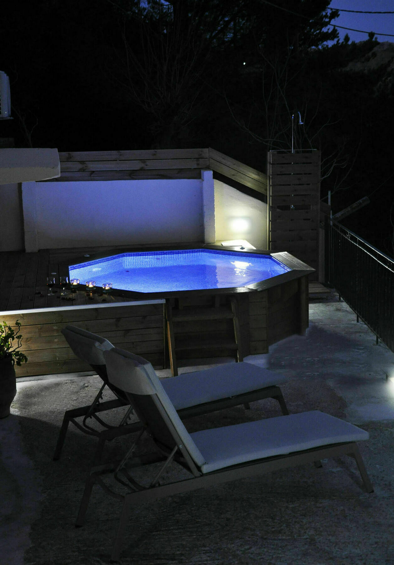 Villa Lakki Heated Round Pool Jacuzzi Lakkoi ภายนอก รูปภาพ